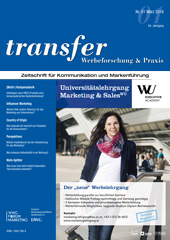 Transfer Magazin 01/2018