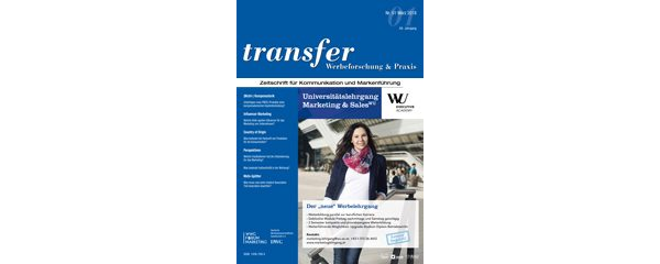 Transfer Zeitschrift 01/2018